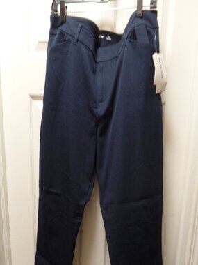 *NWT* Old Navy 16 XL PIXIE Ankle Pants Navy Blue GOODNIGHT NORA Midnight Dark